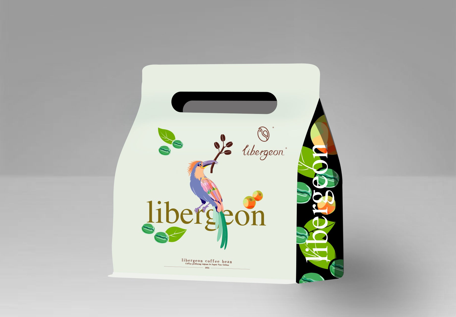 Grains de café vert premium de Papouasie-Nouvelle-Guinée