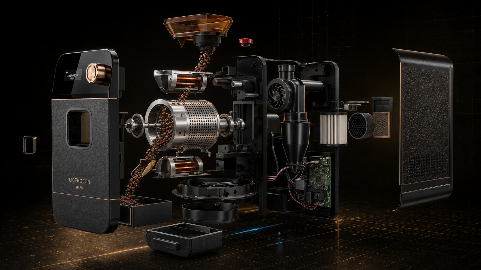 Libergeon H350 real exploded view